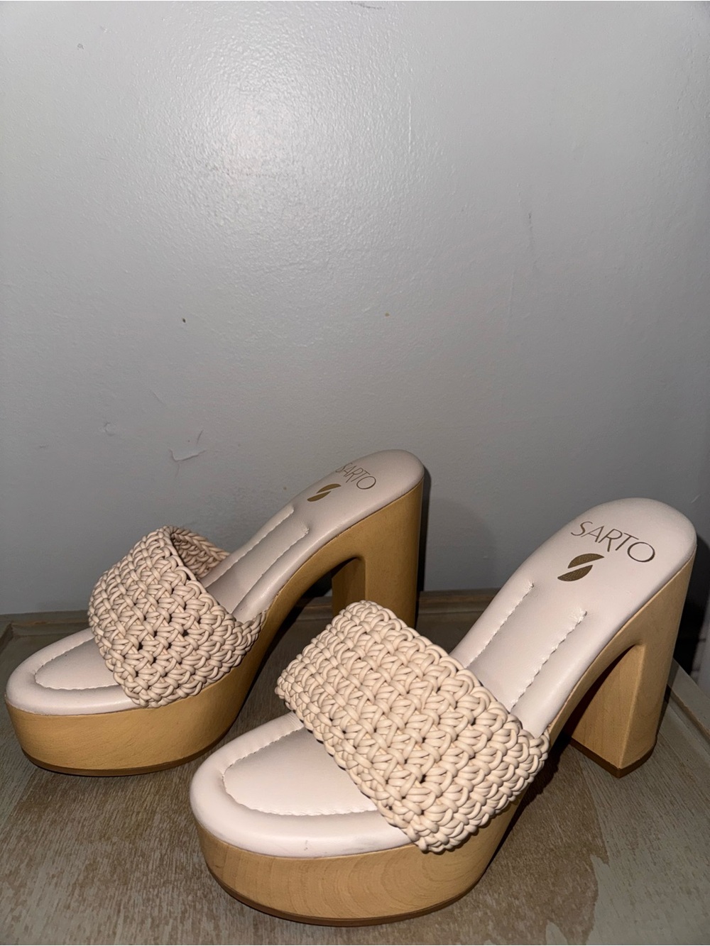 Franco Sarto Platform Sandals